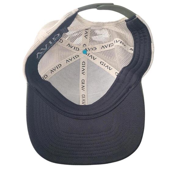 Avid Olive Green Trucker Hat with Leather Patch - Used - Picture 7 of 8